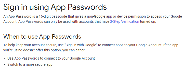 App Password